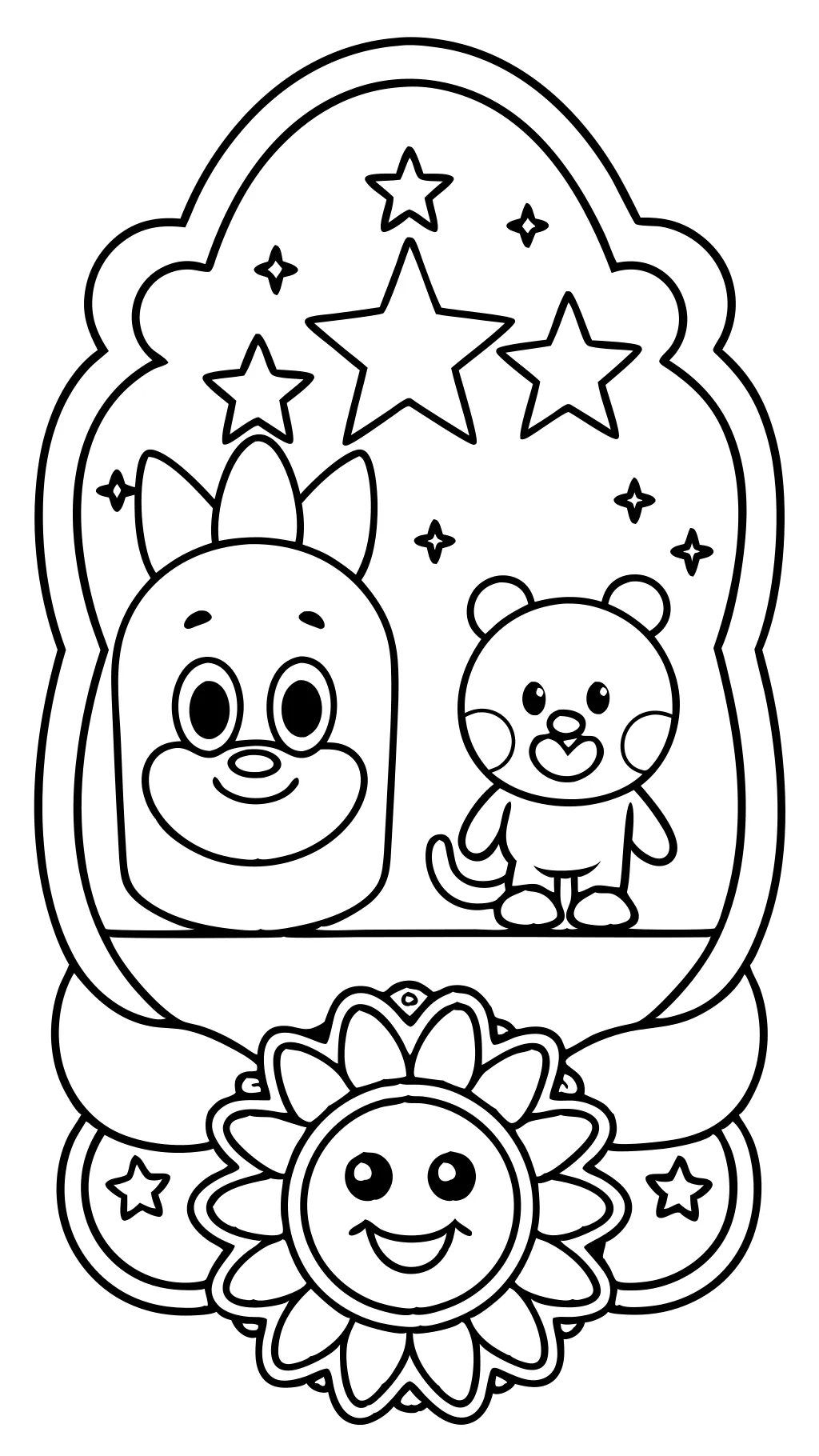 hey duggee coloring pages